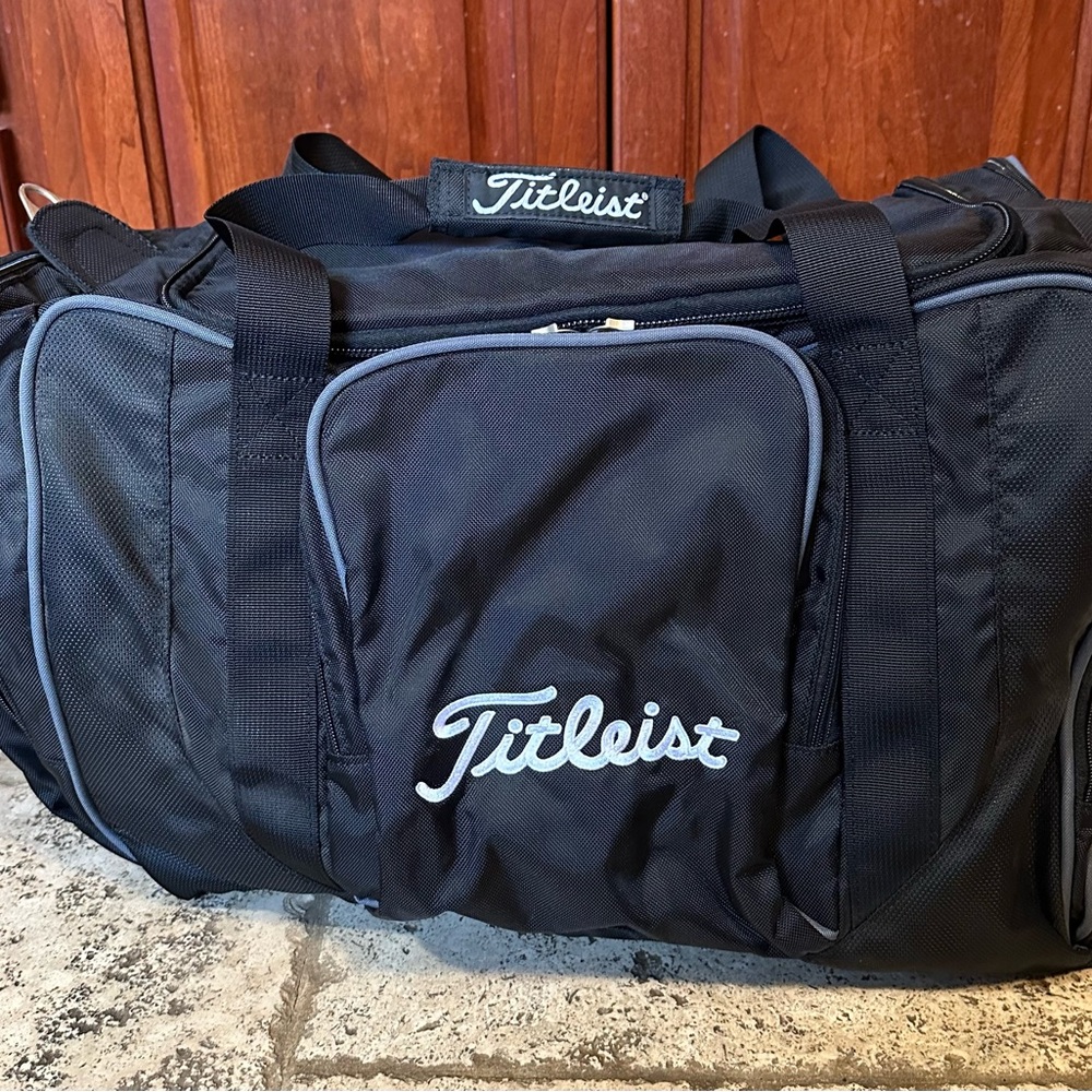 Titleist Black Duffel Bag